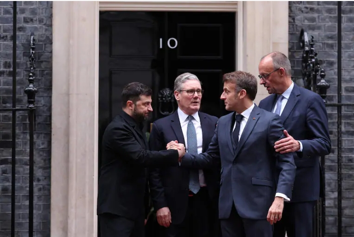 Volodymyr Zelensky in Kupyansk